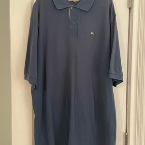 Burberry polo xl blue